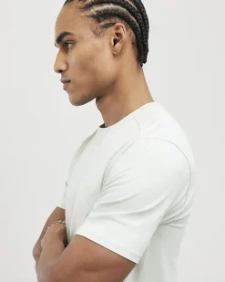 Green Essential Muscle Fit Stretch T-Shirt