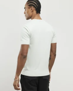 Green Essential Muscle Fit Stretch T-Shirt