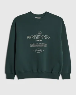 Green Les Parisiennes Sweatshirt