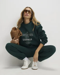 Green Les Parisiennes Sweatshirt