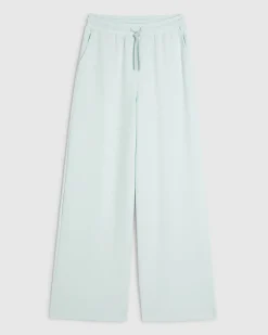 Green Premium Wide Leg Joggers
