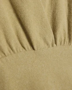 Green Sleeveless Cosy Wrap Top