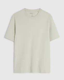 Green Slim Fit Cotton Lightweight T-Shirt