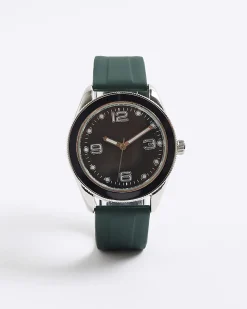 Green Strap Watch