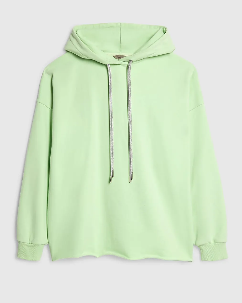 Green Year Zero Embellished Cord Hoodie