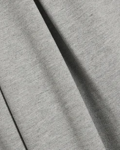 Grey Drawstring Wide Leg Trousers