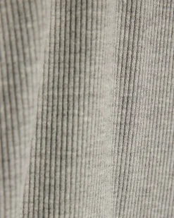 Grey Marl Rib Vest Multipack