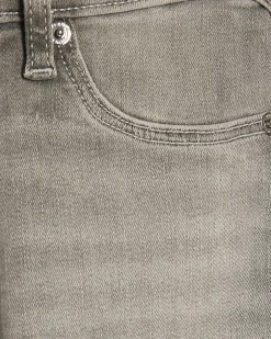 Grey Mid Rise Sculpt Skinny Jeans