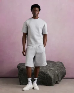 Grey Oversized Premium Cotton T-Shirt