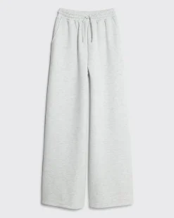 Grey Premium Drawstring Wide Leg Joggers