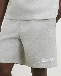 Grey Premium Regular Fit Sanctuaire Shorts