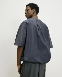 Grey RI Studio Oversized Cotton Blend T-Shirt