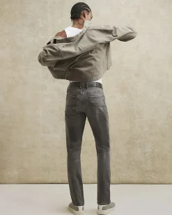 Grey Skinny Fit Stretch Jeans