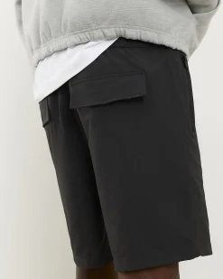 Grey Skinny Fit Stretch Shorts