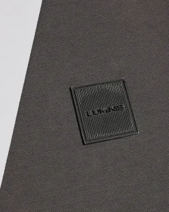 Grey Slim Fit Blocked Crew Neck T-shirt