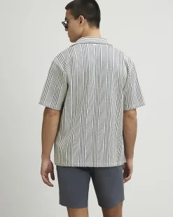Grey Slim Longer Length Stretch Chino Shorts