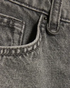Grey Washed Denim Jorts