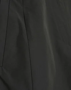 Khaki Barrel Leg Trousers