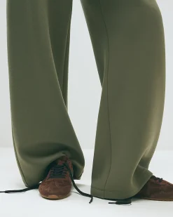 Khaki Premium Jersey Twill Joggers