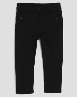 Mini Boys Black Relaxed Skinny Jeans