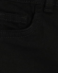 Mini Boys Black Relaxed Skinny Jeans