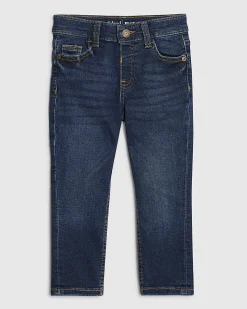 Mini Boys Blue Stretch Skinny Jeans