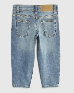 Mini Boys Blue Stretch Slim Fit Jeans