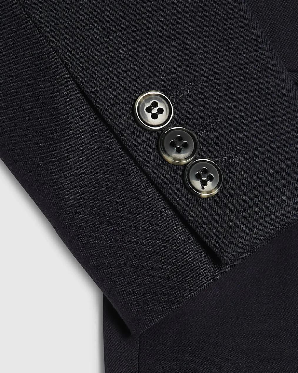 Mini Boys Navy Tailored Suit Jacket Set