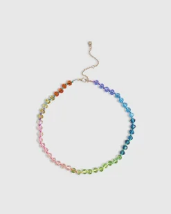 Multi Colour Beaded Necklace