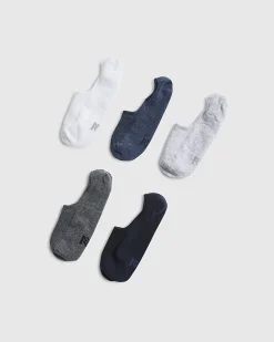 Multi Colour Pack Of 5 RR Socks