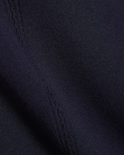 Navy Knitted Vest Top