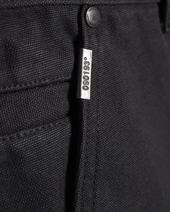 Navy Loose Fit Trousers