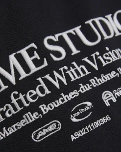 Navy Regular Fit Ame Studios Hoodie