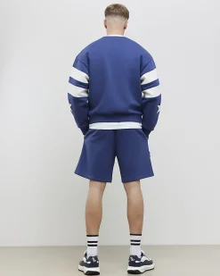 Navy Regular Fit Mont Prix Shorts
