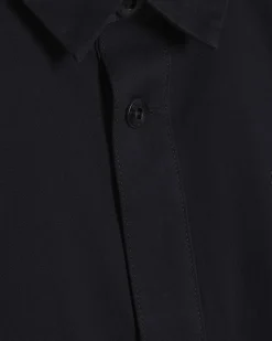Navy Slim Fit Overshirt