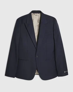 Navy Slim Fit Premium Suit Jacket