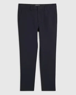 Navy Slim Fit Stretch Chino Trousers