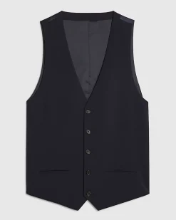 Navy Slim Fit Waistcoat