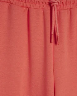 Orange Premium Drawstring Wide Leg Joggers