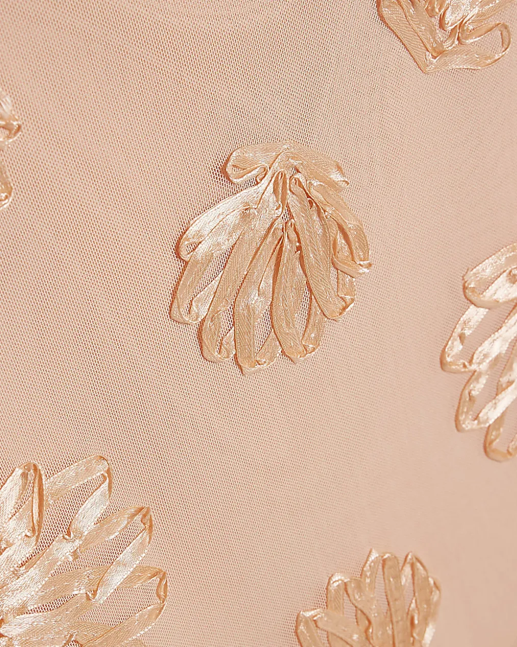Orange Sleeveless Cornelli Shell Mini Dress