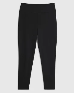 Petite black high waisted leggings