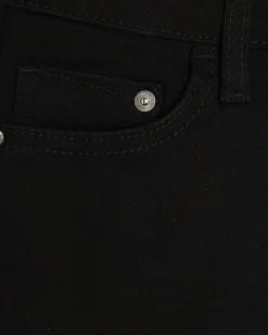 Petite Black Mid Rise Flared Jeans