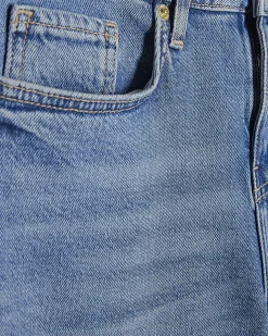 Petite Blue Cropped Flared Jeans