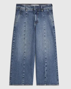 Petite Blue Cropped Jeans