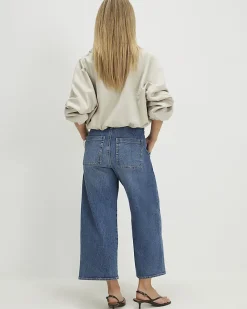 Petite Blue Cropped Jeans