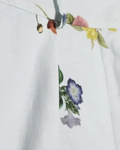 Petite Blue Floral Tailored Shorts