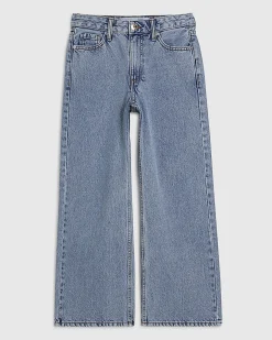 Petite Blue Relaxed Straight Leg Jeans