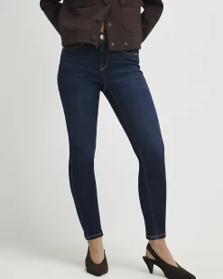 Petite Blue Sculpt Skinny Jeans