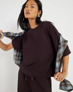 Petite Brown Premium Short Sleeve T-shirt
