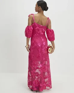 Petite Pink Cornelli Maxi Dress